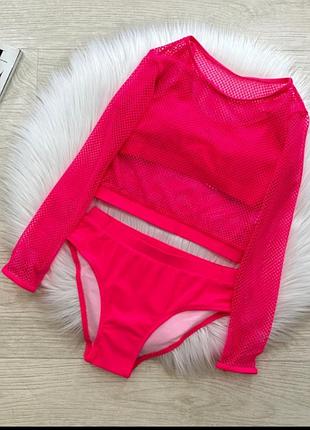 Стильовий купальник трійка