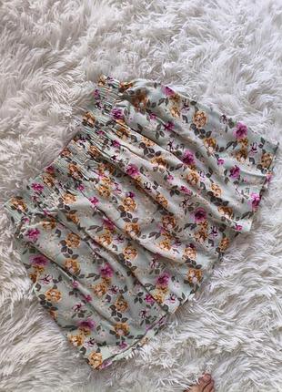 Короткая юбка хлопок,nana