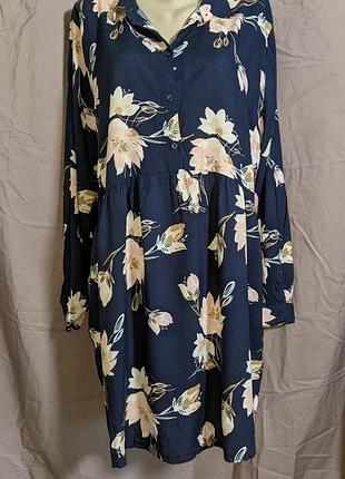 Ярусное платье-рубашка,туника