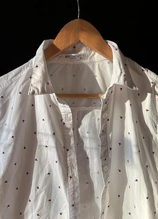 Сорочка в квітковий принт