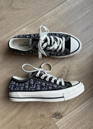 Converse dior кеди жіночі на платформі