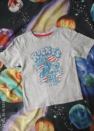 Футболка меланж