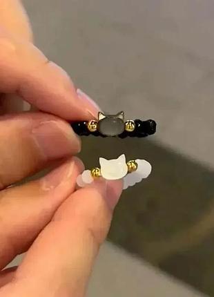 Кольцо кошечка, китти, женщина-кошка