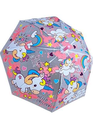 Дитяча парасолька з єдинорогами🦄 7