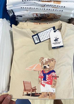 Футболка polo bear унісекс з ведмедем