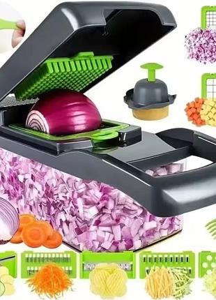 Ручной мультислайсер овощерезка 14 в 1 vengie slicer