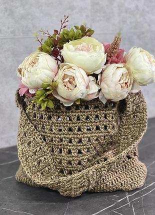 Сумка из джута