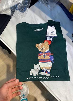 Футболка polo bear ralph lauren унісекс футболка