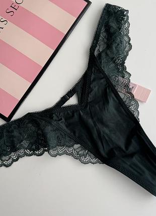 Мереживні трусики стринги victoria’s secret