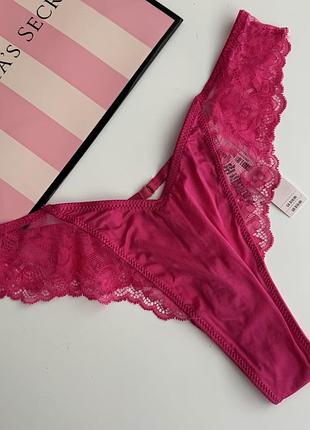 Мереживні трусики стринги victoria’s secret