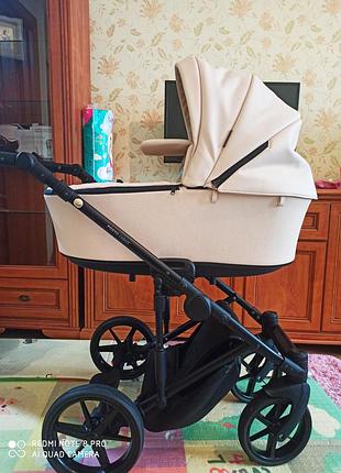 Коляска детская adamex porto light 2 in. 1  еко кожа
