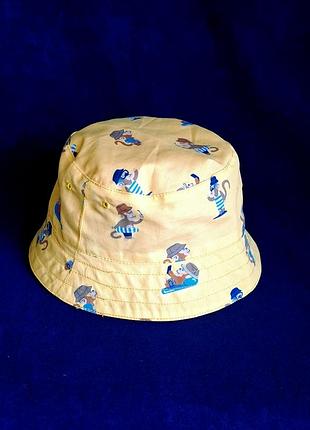 Панама mayoral двостороння жовто-теракотова дитяча на 1 рік