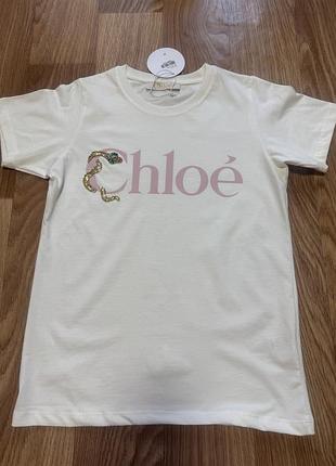 Продам женскую футболку chloe