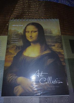 Альбом на спіралі  для малювання грубі листки 45 листків