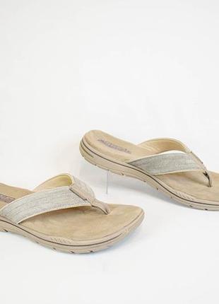 Skechers relaxed fit suppreme bosnia шльопанці оригінал! р. 46 30 см