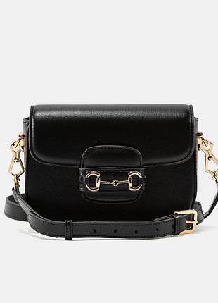 Жіноча сумка gucci чорна ,преміум класс а0007