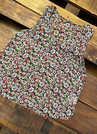 Женская майка в цветочный принт papaya (папайа с-мрр идеал оригинал разноцветная)