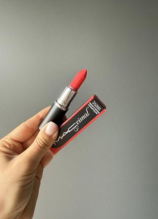 Mac cosmetics macximal silky matte lipstick матирующая помада для губ, матуюча помада