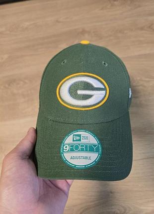 Nfl new era women's gold green bay packers core classic 2.0 9twenty adjustable hat