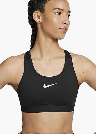 Новий спортивний топ nike найк чорний для спорту тренувань