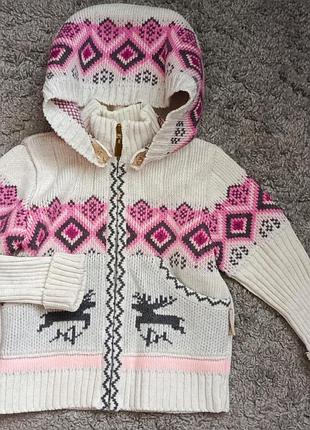 Кофта для девочки 86р