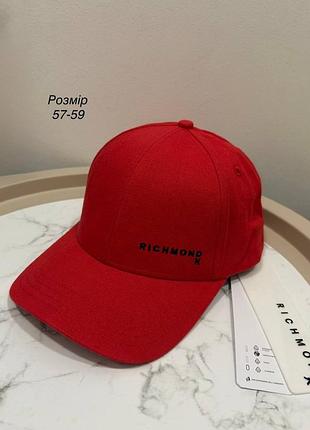 Кепка бейсболка richmond оригінал червона m/l