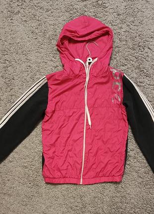 Курточка вітровка для дівчинки 140/146р