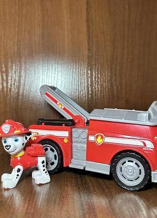 Щенячий патруль маршал paw patrol базовий рятувальний автомобіль