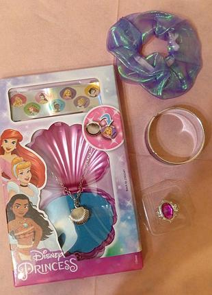 Набір - disney princesses - прикраси для дівчаток