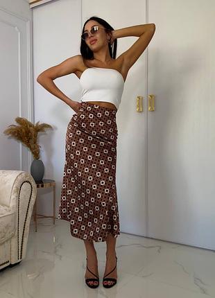 5️⃣0️⃣0️⃣грн міді шовкова спідниця юбка