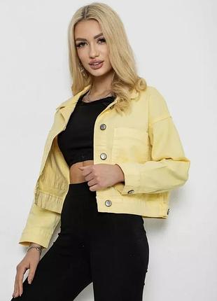 Женская джинсовая курточка oversize6 фото