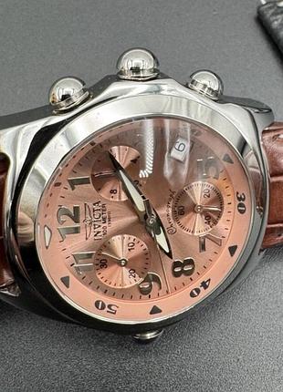Годинник invicta lupah dragon 2507 з лососевим циферблатом, хронограф