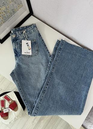 Джинси pull&bear wide leg