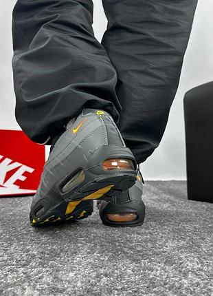 Nike air max 95 anthracite safety orange 6