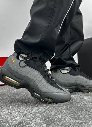 Nike air max 95 anthracite safety orange 2