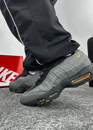 Nike air max 95 anthracite safety orange 5