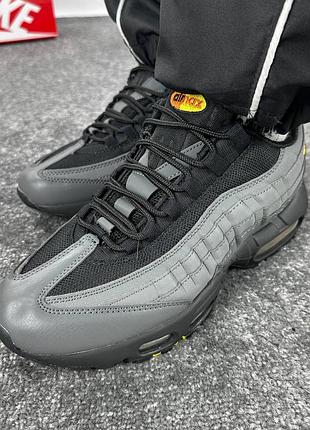 Nike air max 95 anthracite safety orange 8