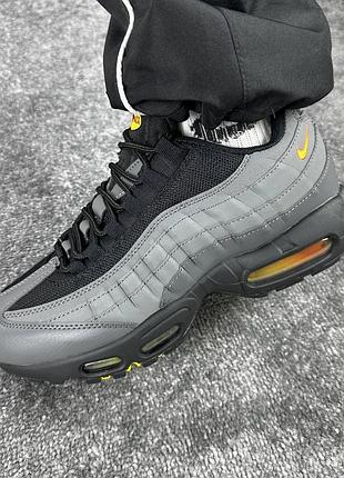 Nike air max 95 anthracite safety orange 7