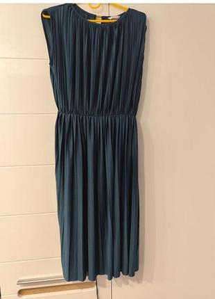 Платье, платье h&amp;m плиссе. 4