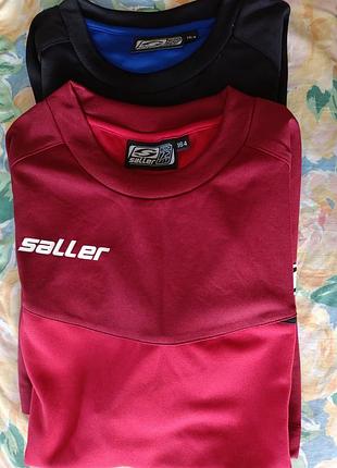Спортивная фирмовая футболка saller р. на рост 152; 164 для подростков.