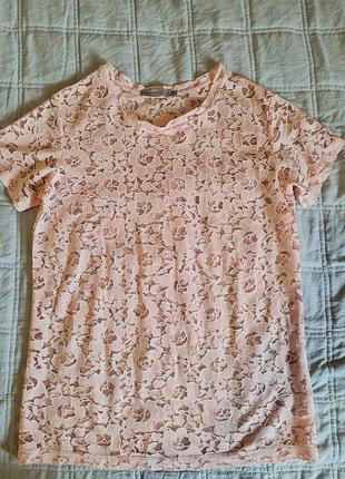 Футболка рожева, вишукана