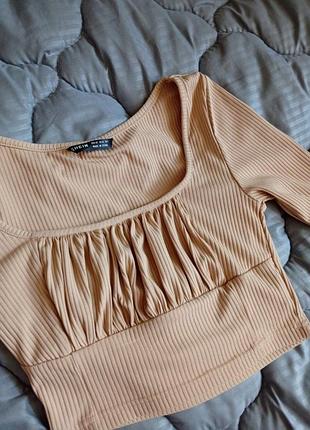 Кофта в обтяжку shein 🤍 2