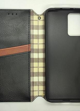 Чохол-книжка cube для xiaomi redmi 10 4g чорний 4