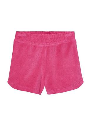 Шорты махровые для девочки 110/116