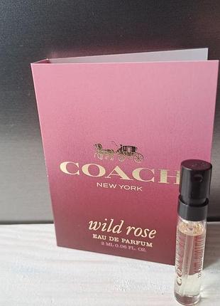 Coach coach wild rose пробник