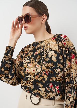 Блуза рукав летюча миша h&m