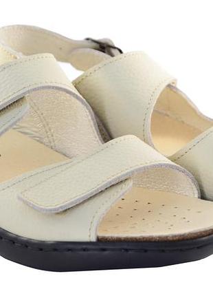 Ортопедические босоножки comfort белые