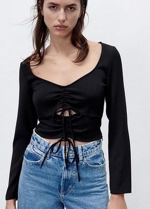 Лонгслив zara,p.xs