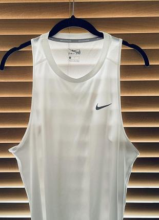 Майка біла сітка nike