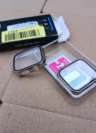 Кейс, защитное стекло apple smart watch 40mm